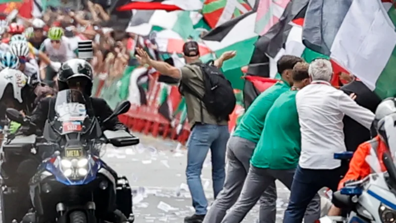 Chaos à Bilbao : la Vuelta frappé par la fureur des manifestations